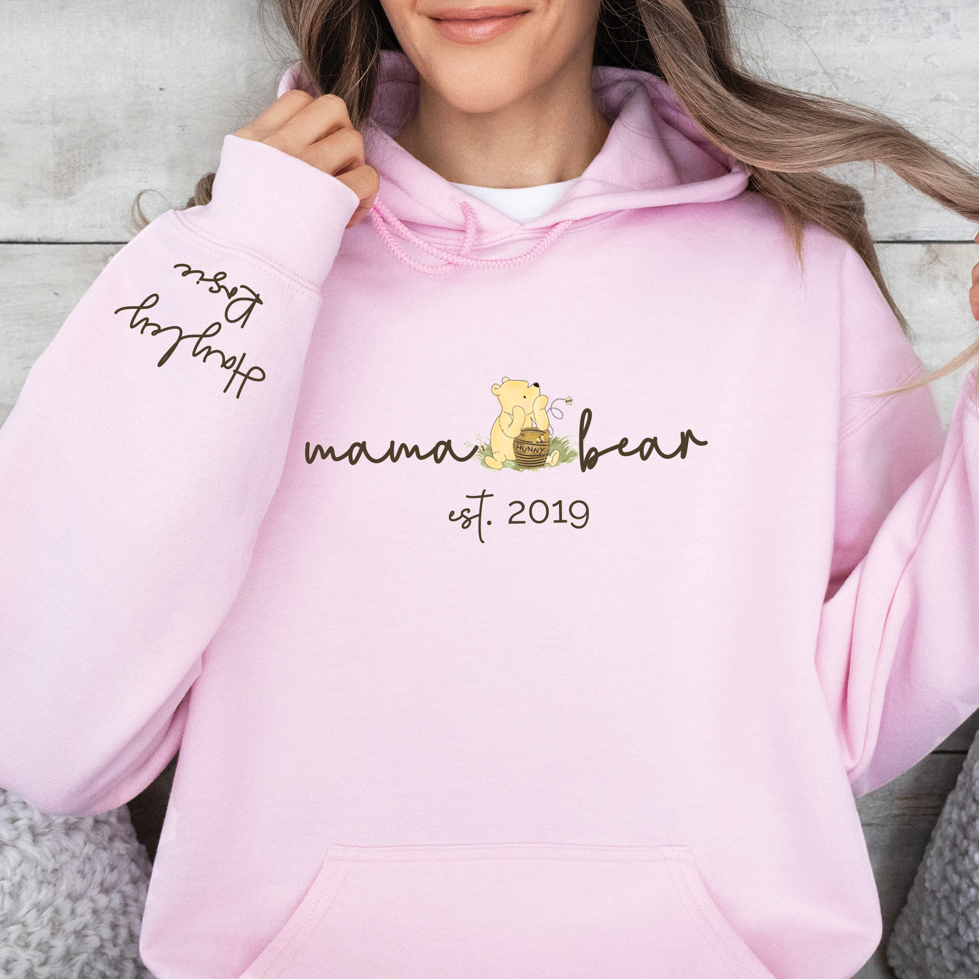Personalized Grandma Hooded Sweatshirt