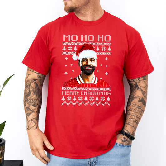 Mo Ho Ho Merry Christmas - Liverpool Christmas T-Shirt