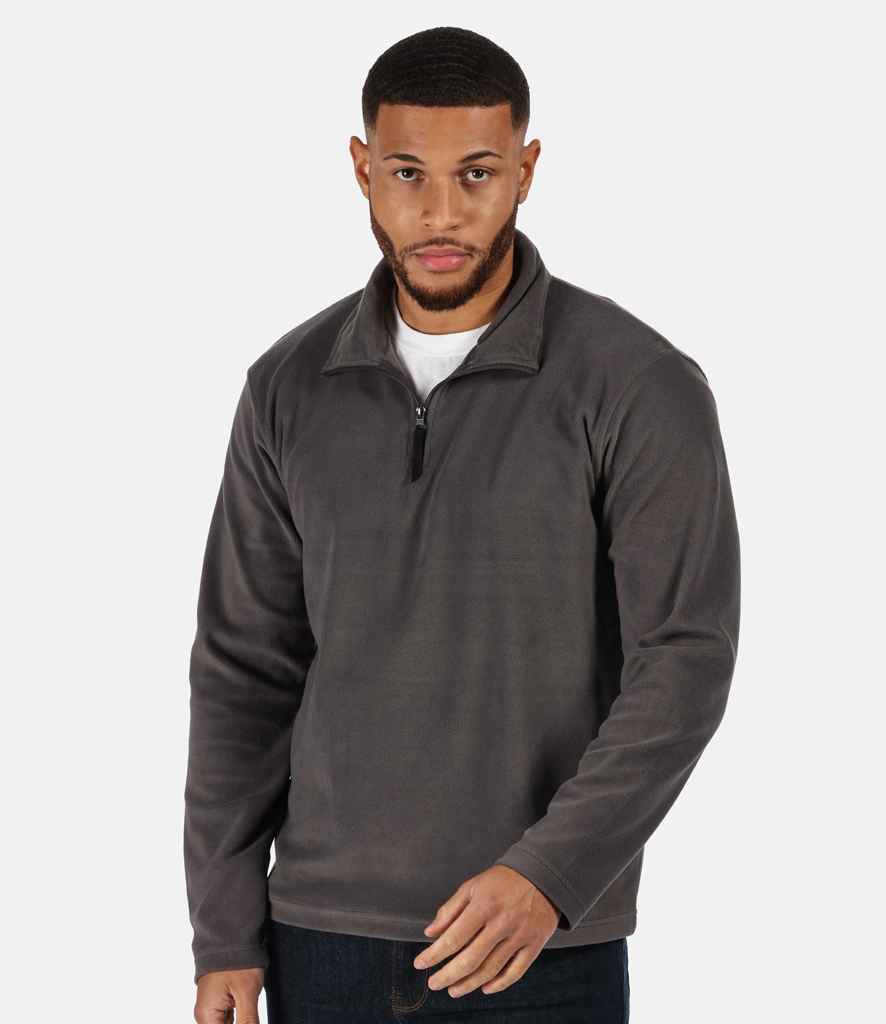 Custom Your Logo - Work Wear 1/4 Zipped Fleece Jacket