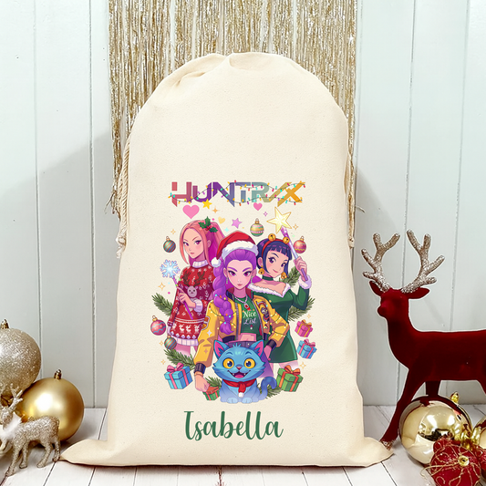 KPop Personalised Santa Sack - Different Sizes Available