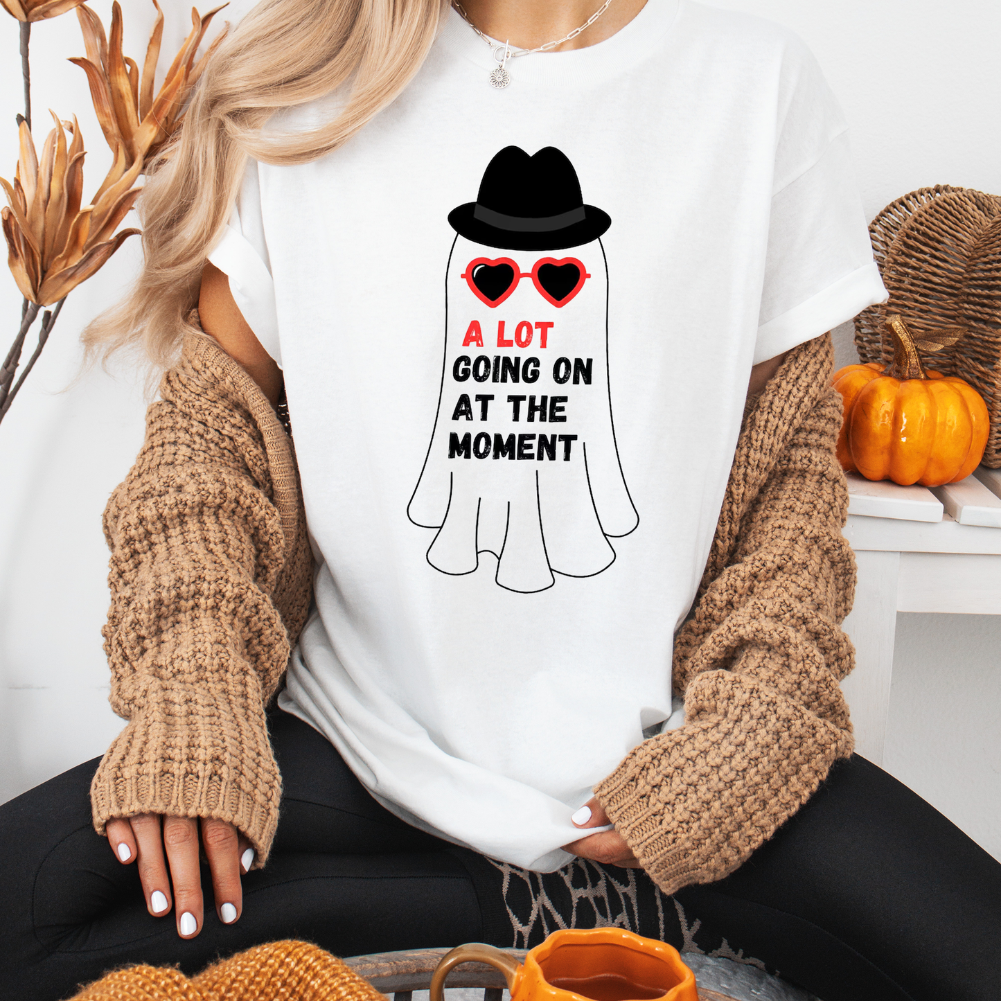 A Lot Going On At The Moment - Ghost Edition T-Shirt