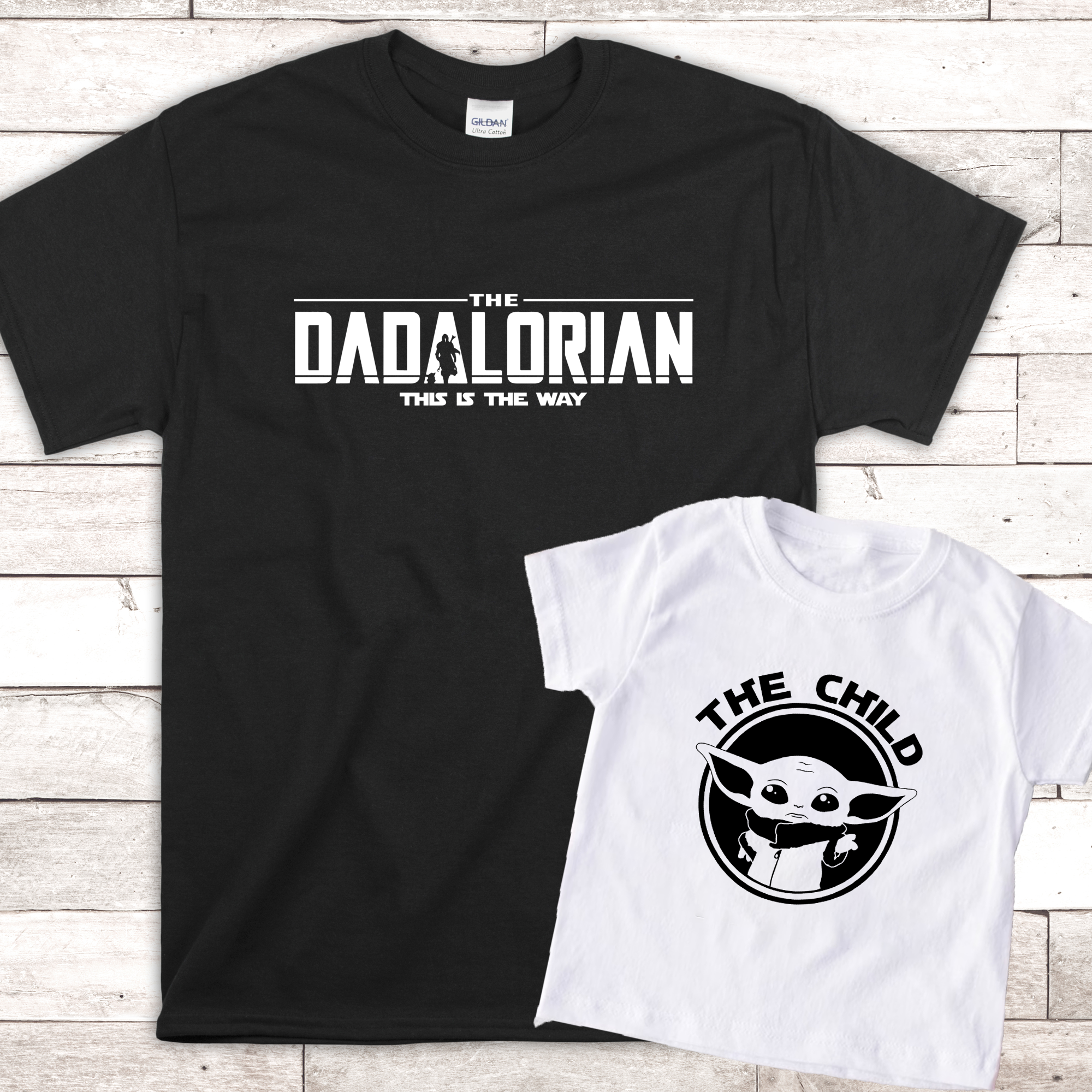 The Dadalorian this is the way The Child T Shirt twinning matchin