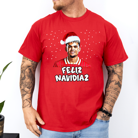 Feliz NaviDiaz - Liverpool Christmas T-Shirt