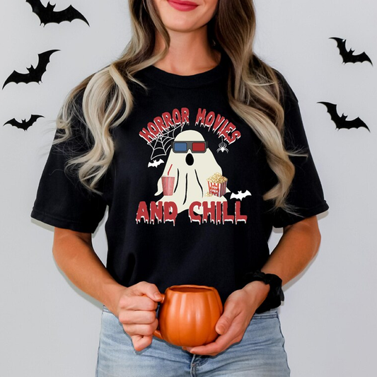 Horror Movies & Chill T-Shirt