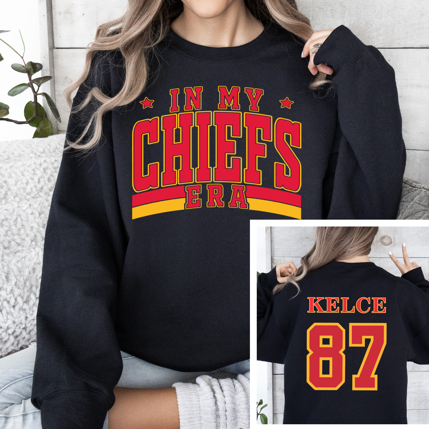In My Chiefs Era - Kelce 87 Sweatshirt