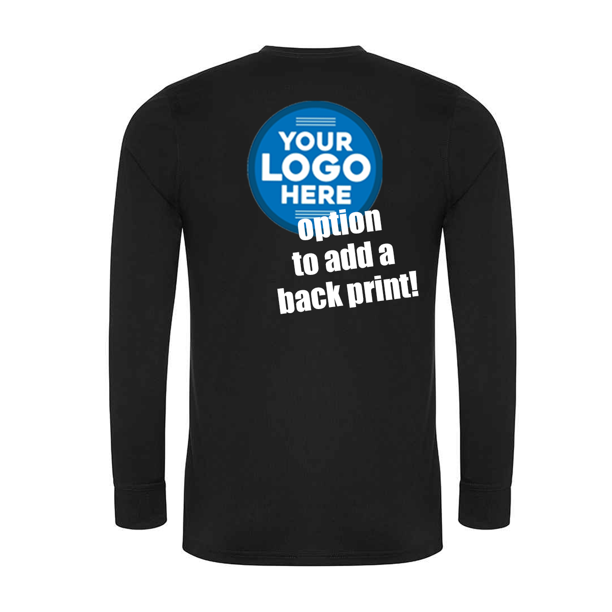 Custom Your Logo - Work Wear Long Sleeve T-Shirt