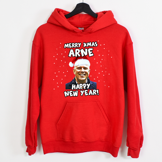 Merry Xmas Arne Happy New Year - Liverpool Christmas Hoodie