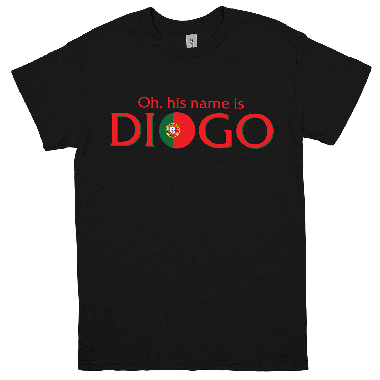 Oh, His Name is Diogo - Liverpool T-Shirt