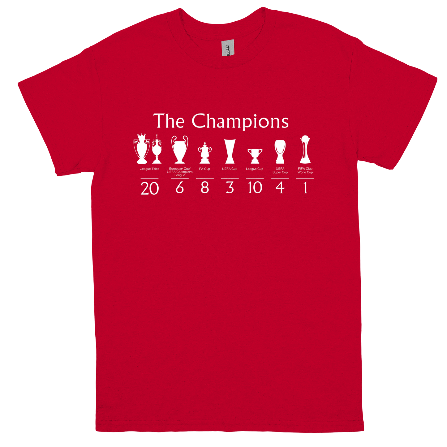 The Champions Wall - Liverpool T-Shirt