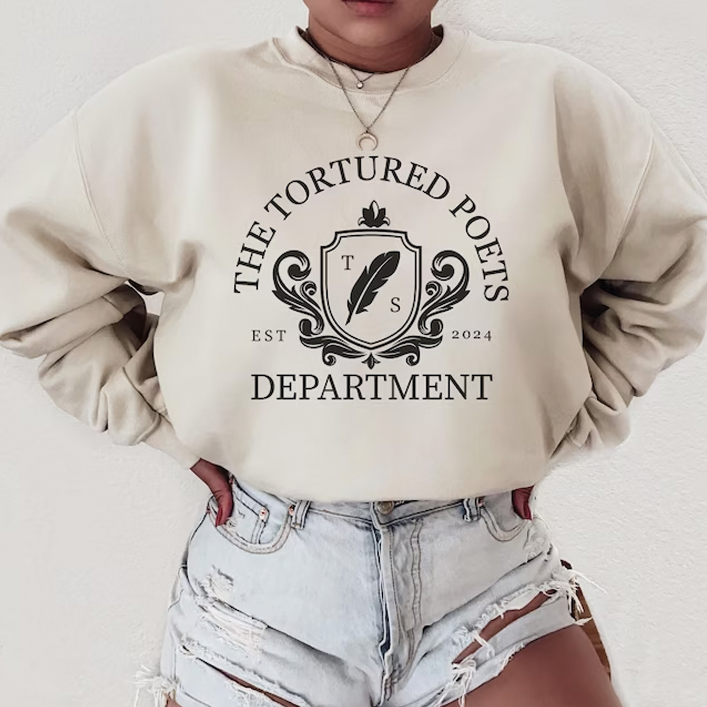 The Tortured Poets Department Crewneck Sweatshirt