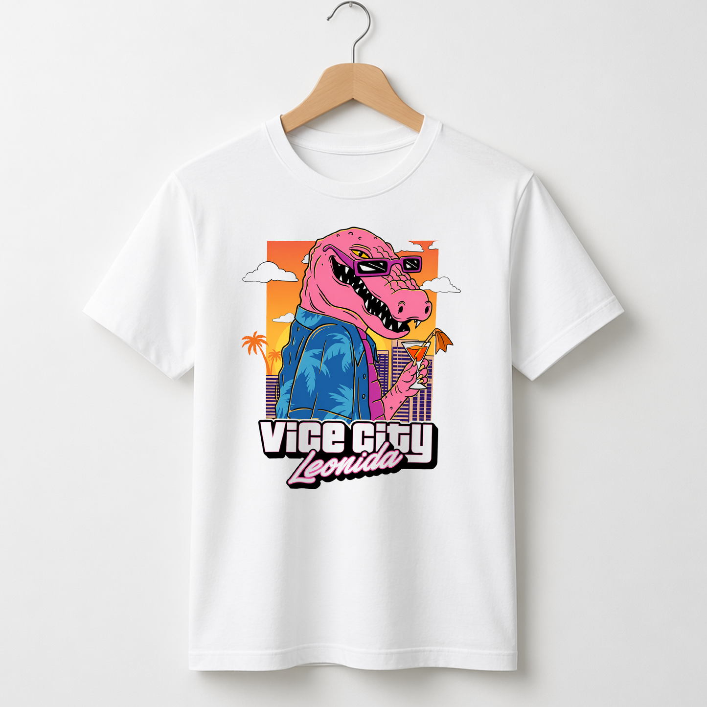 Vice City Leonida - White T-Shirt