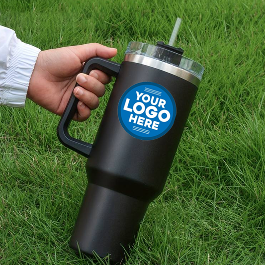 Custom Your Logo - 40oz Double Walled Travel Cup / Tumbler