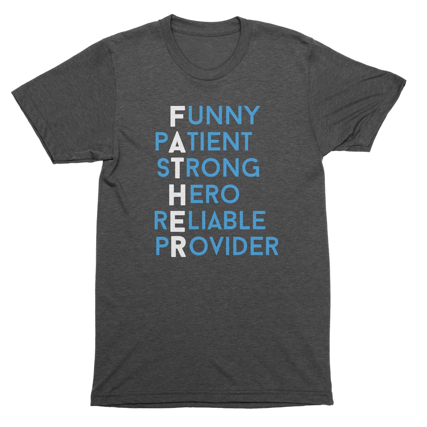 FATHER Charcoal T-Shirt - Perfect gift for Father's Day.