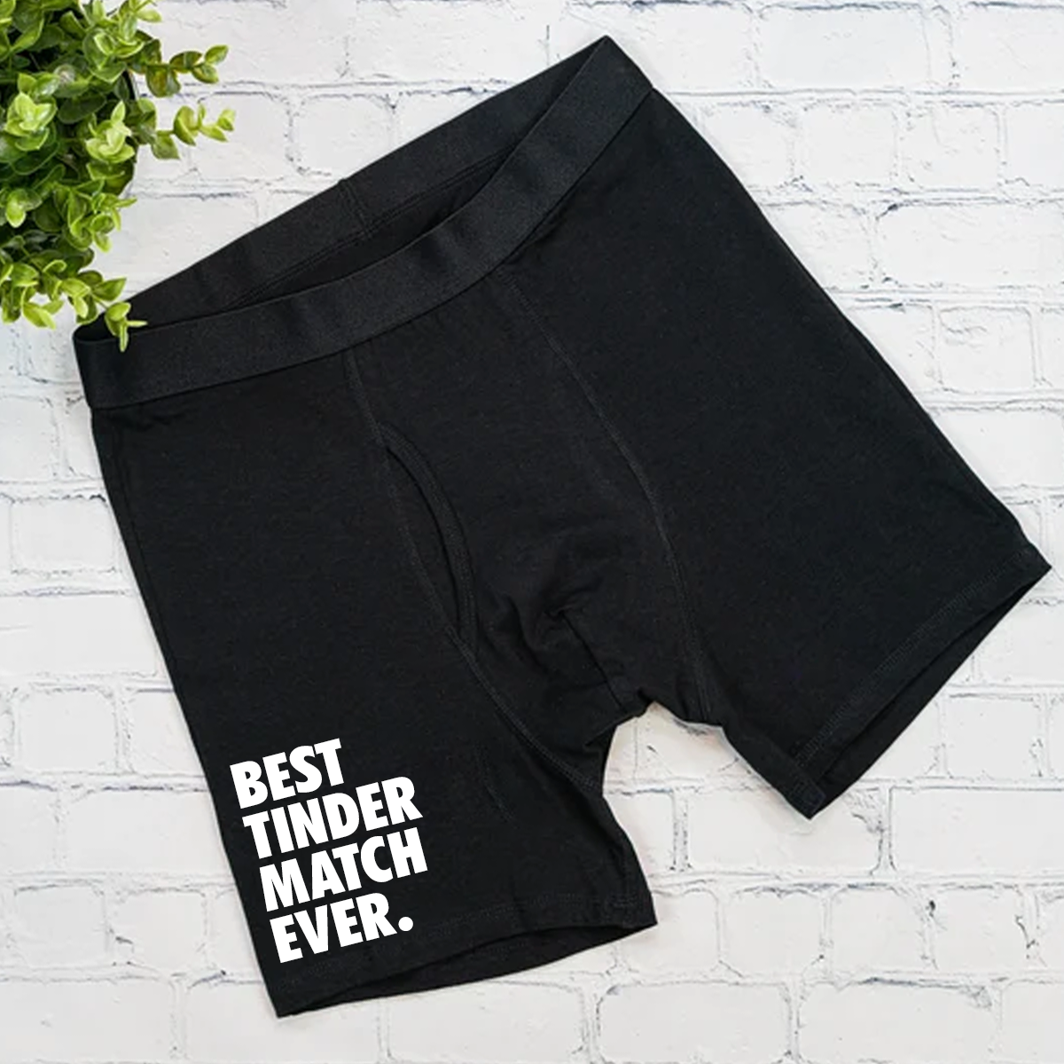 Best Tinder Match Ever Funny Boxer Shorts/Trunks