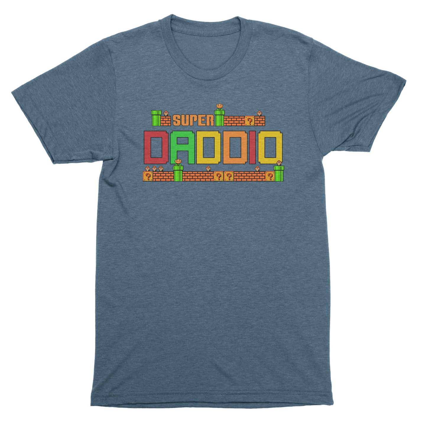 Super Daddio indigo t-shirt