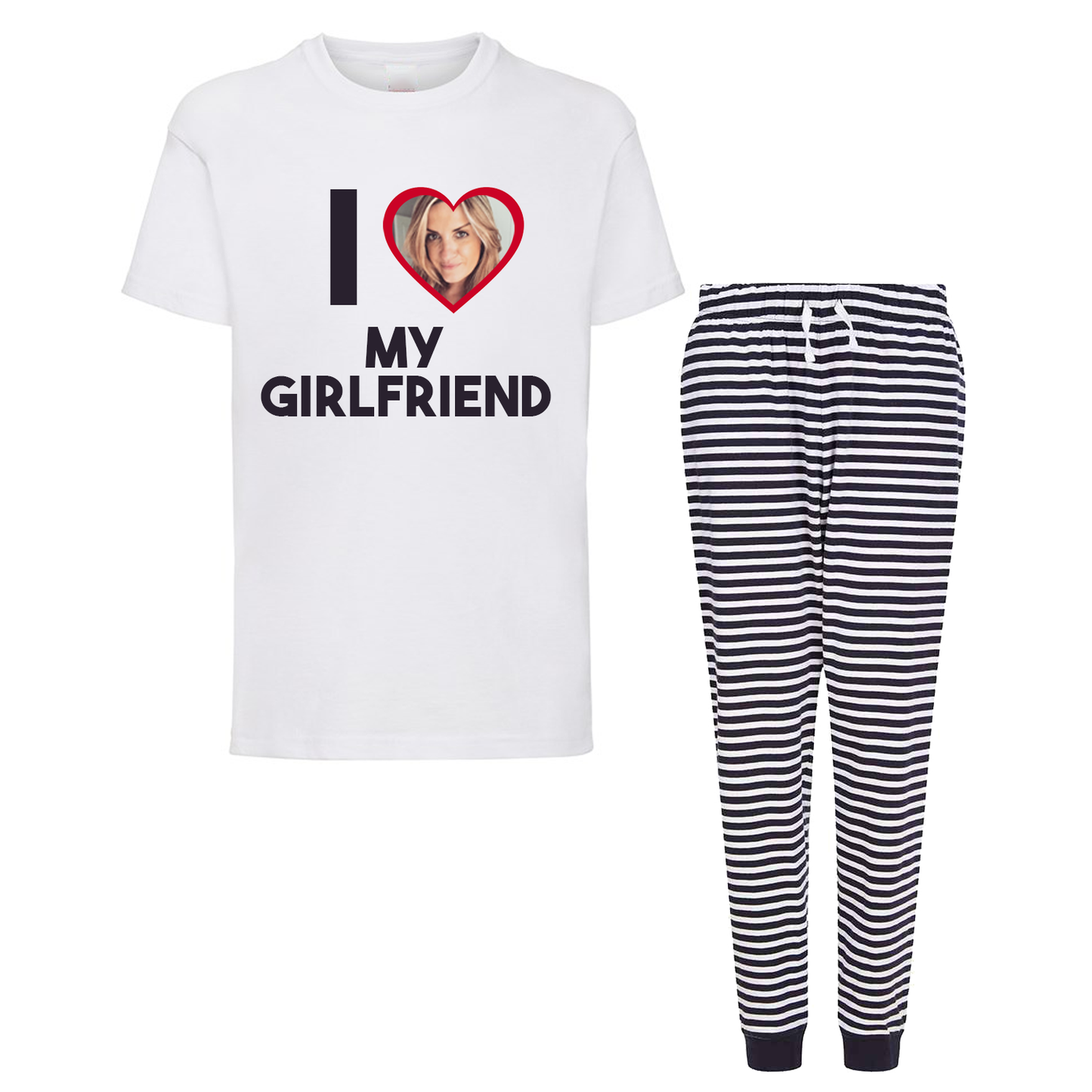 I Heart My Personalised PJs