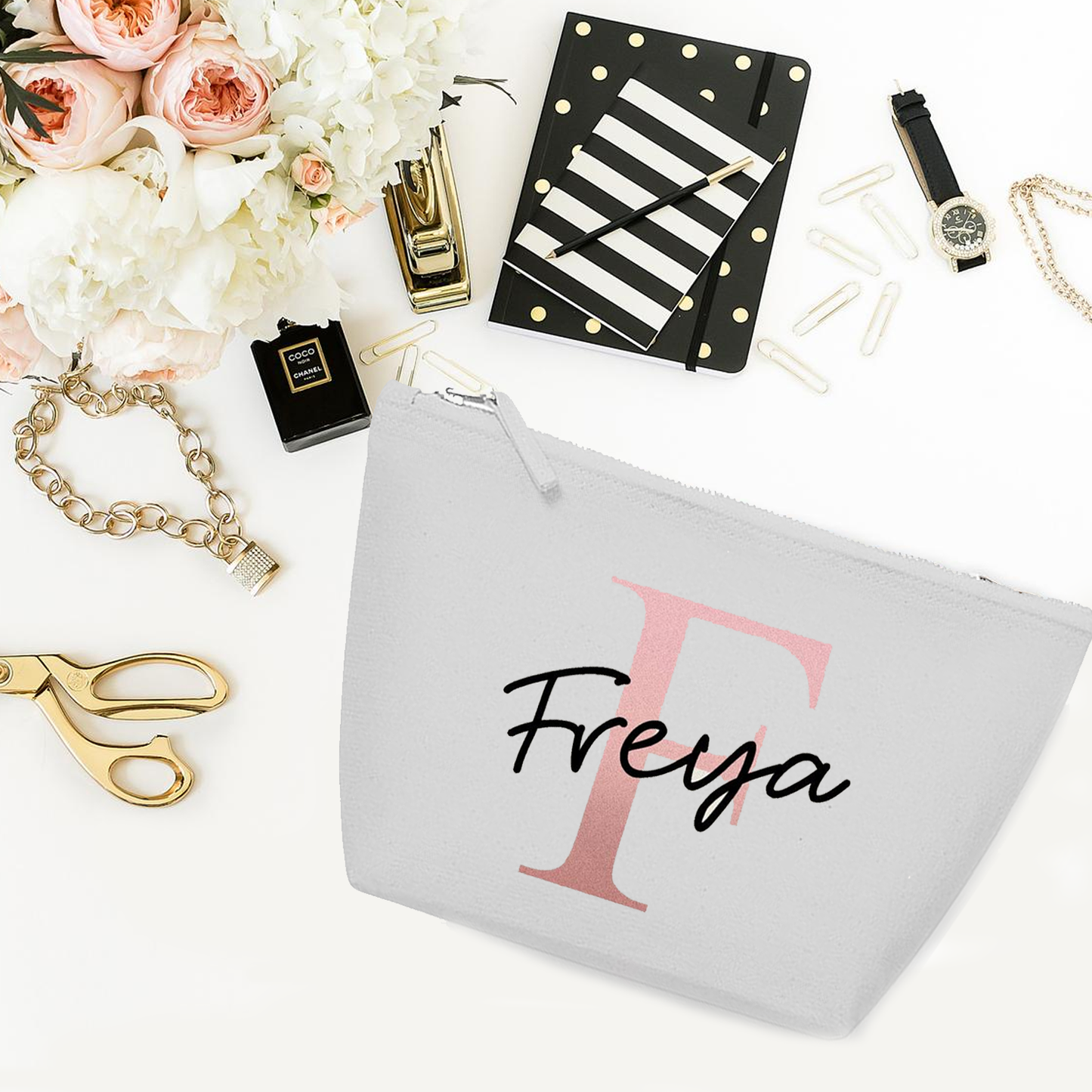 Personalised Make Up Bag / Accessory Pouch