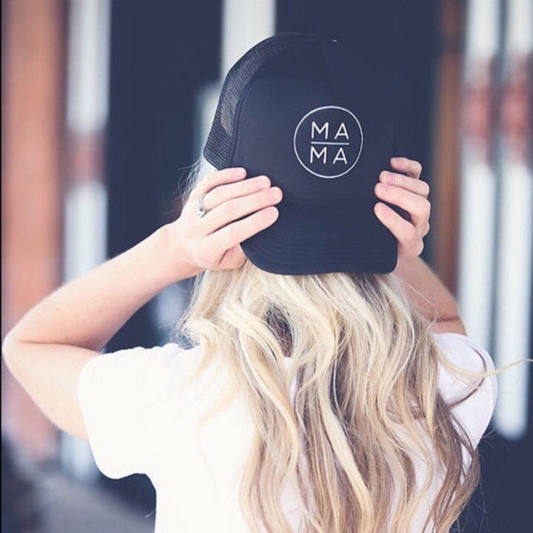 Mama Trucker Snap back cap
