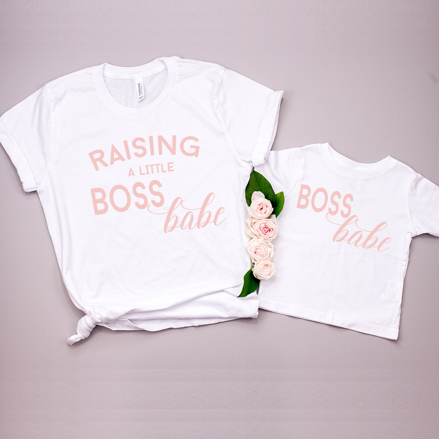 Boss Babe white T-Shirt Top baby, toddler and kids sizes