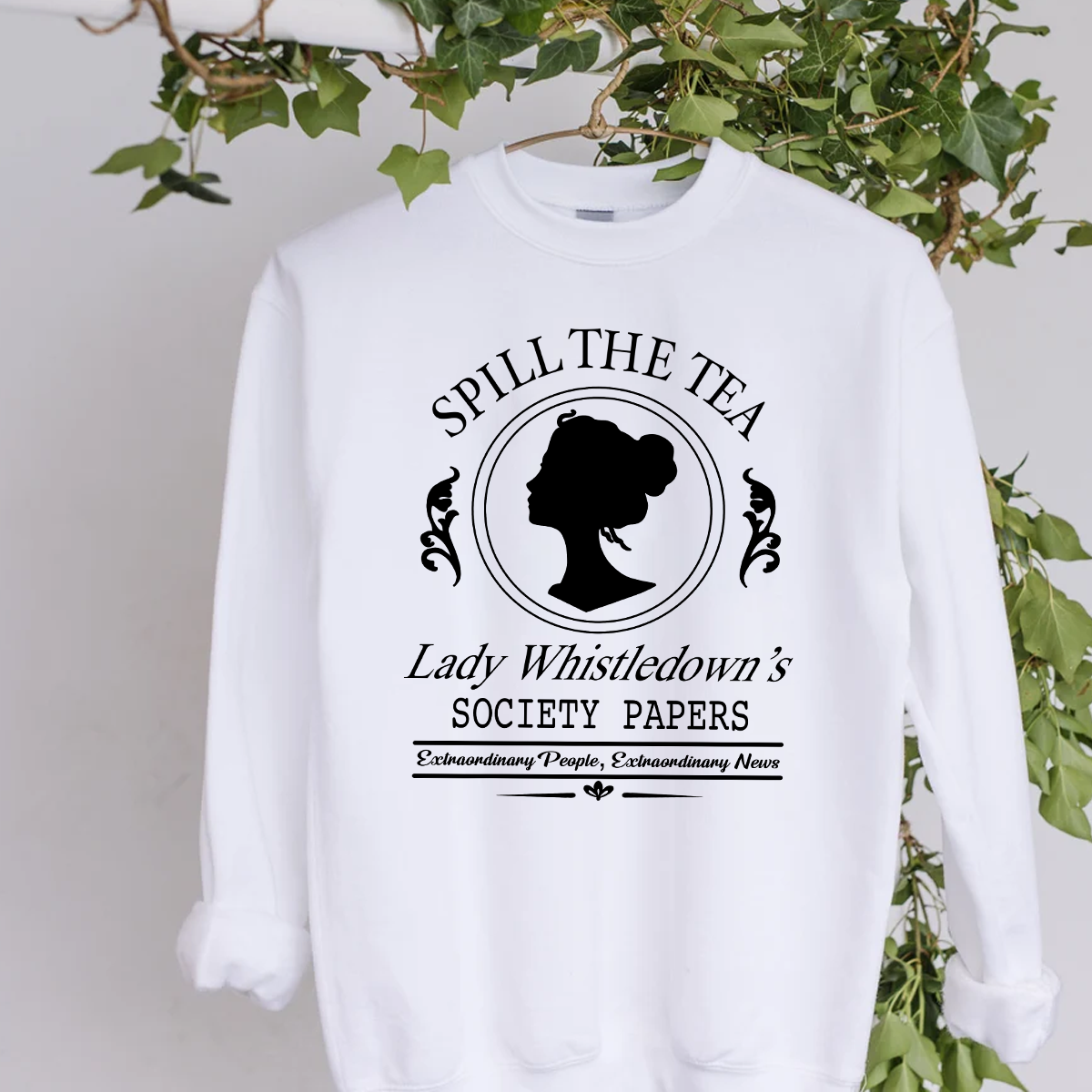 Lady whistledown sweatshirt new arrivals