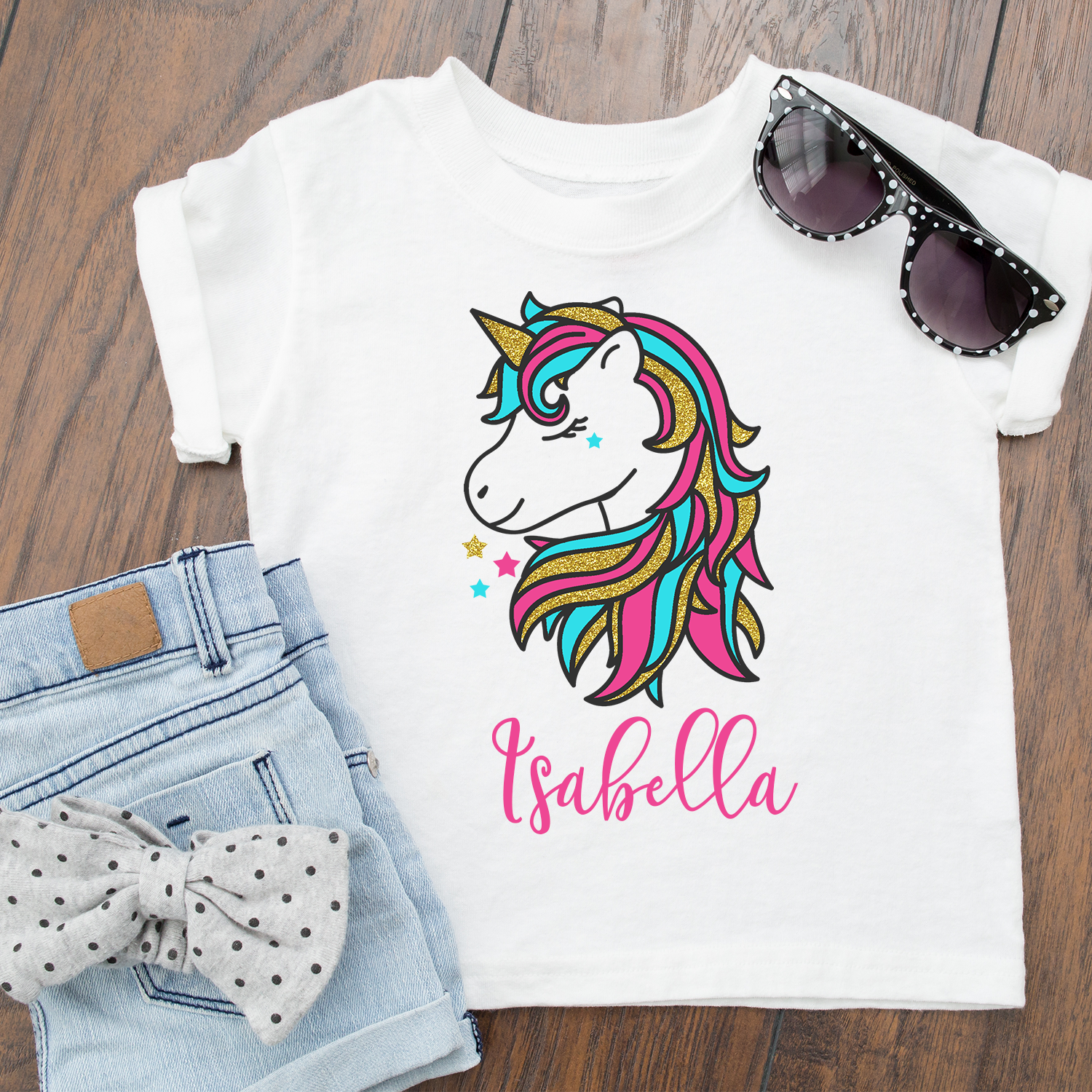 Unicorn online shirt 4t