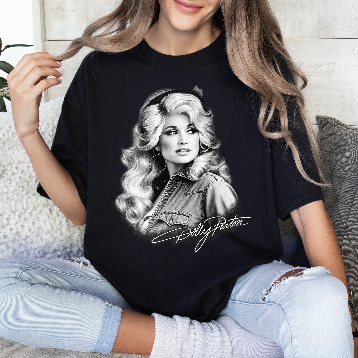 Dolly Parton - Black & White design