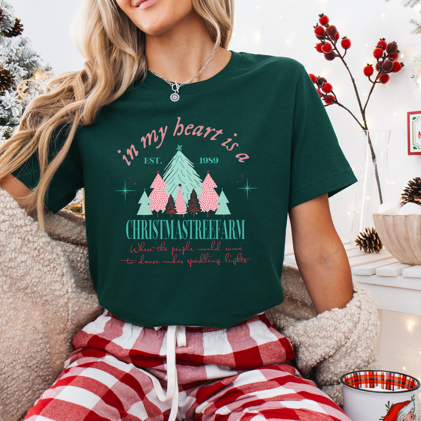 In My Heart is a Christmas Tree Farm - T-Shirt