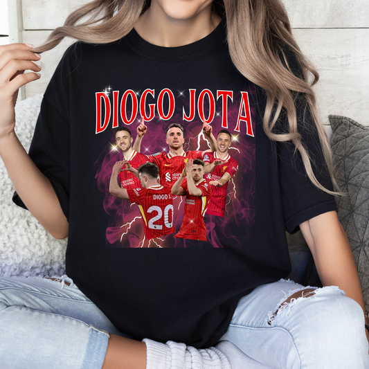 Liverpool Diogo Jota Bootleg Style T-Shirt