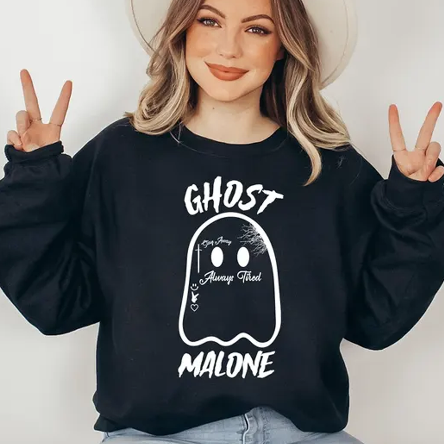 Ghost Malone Halloween Sweatshirt