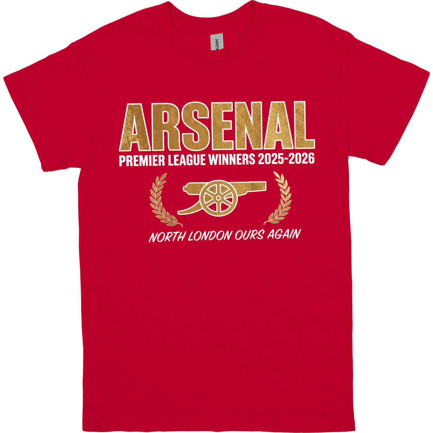 Arsenal Premier League Winners 25-26 T-Shirt