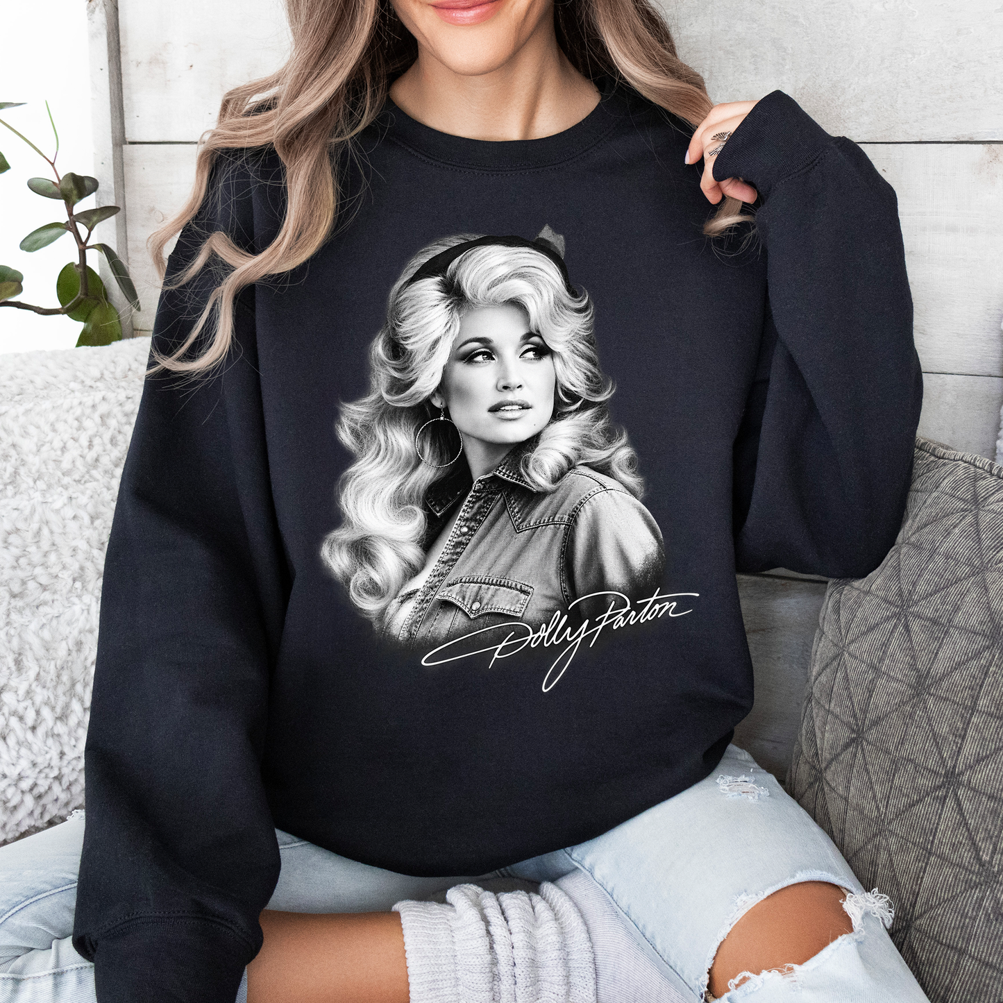 Dolly Parton - Black & White design
