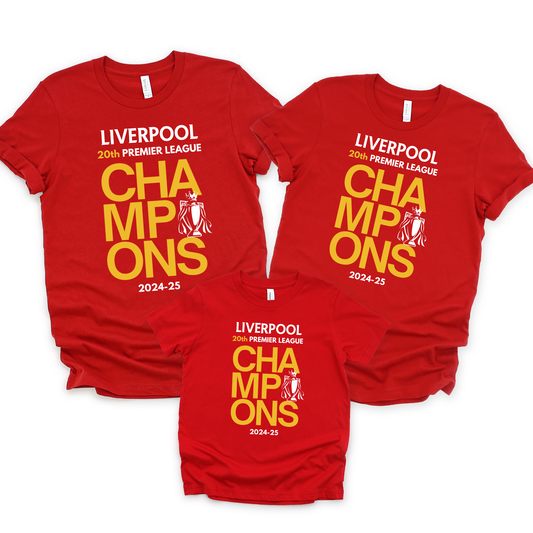 Liverpool Champions  - T-Shirt