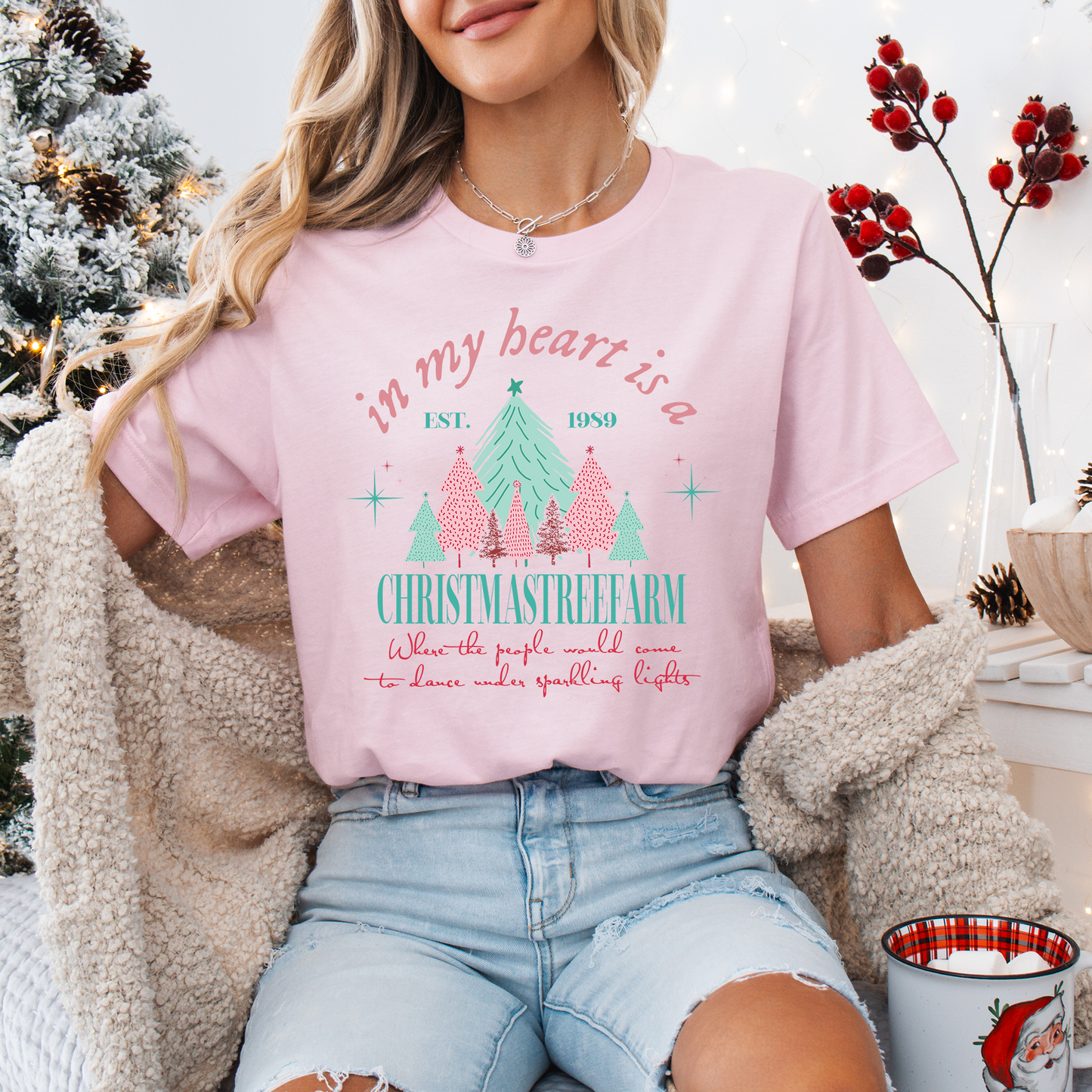 In My Heart is a Christmas Tree Farm - T-Shirt