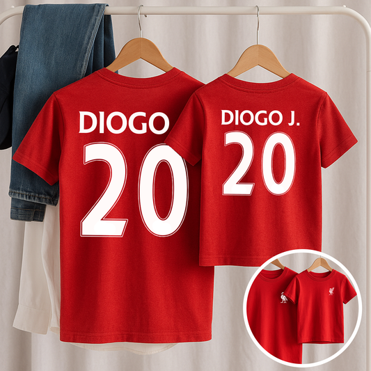 Diogo J. #20 Liverpool T-Shirt
