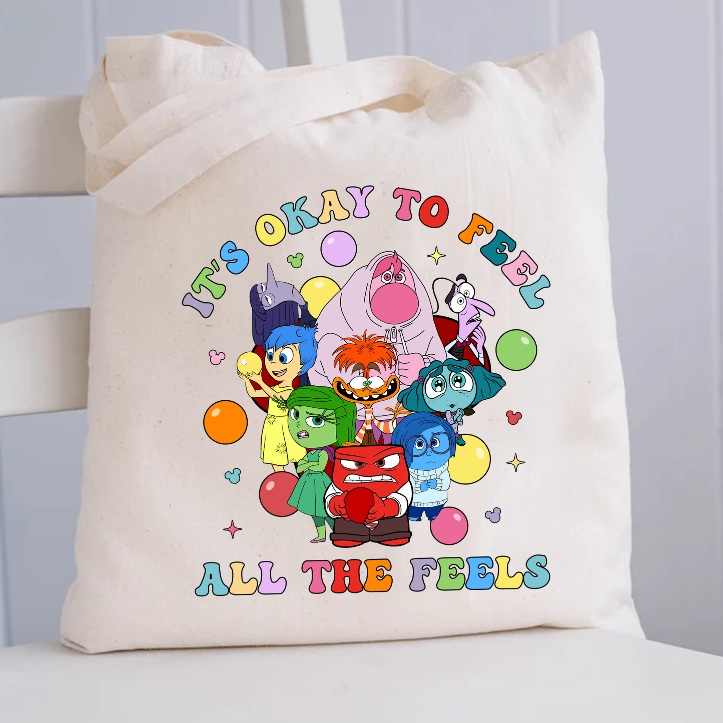 It's Okay to Feel All The Feels Tote Bag