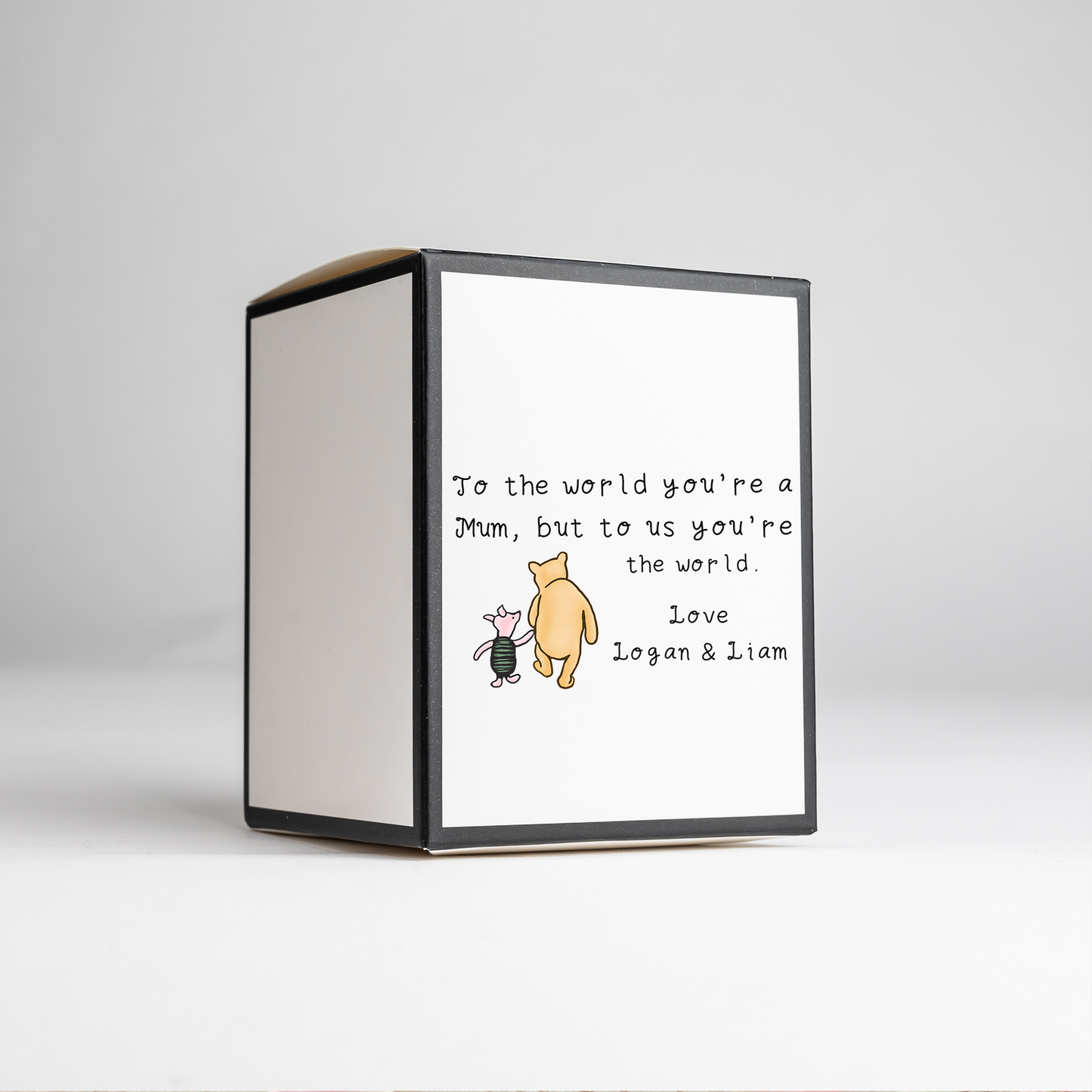 Personalised To the world you're a Mum candle - gift idea