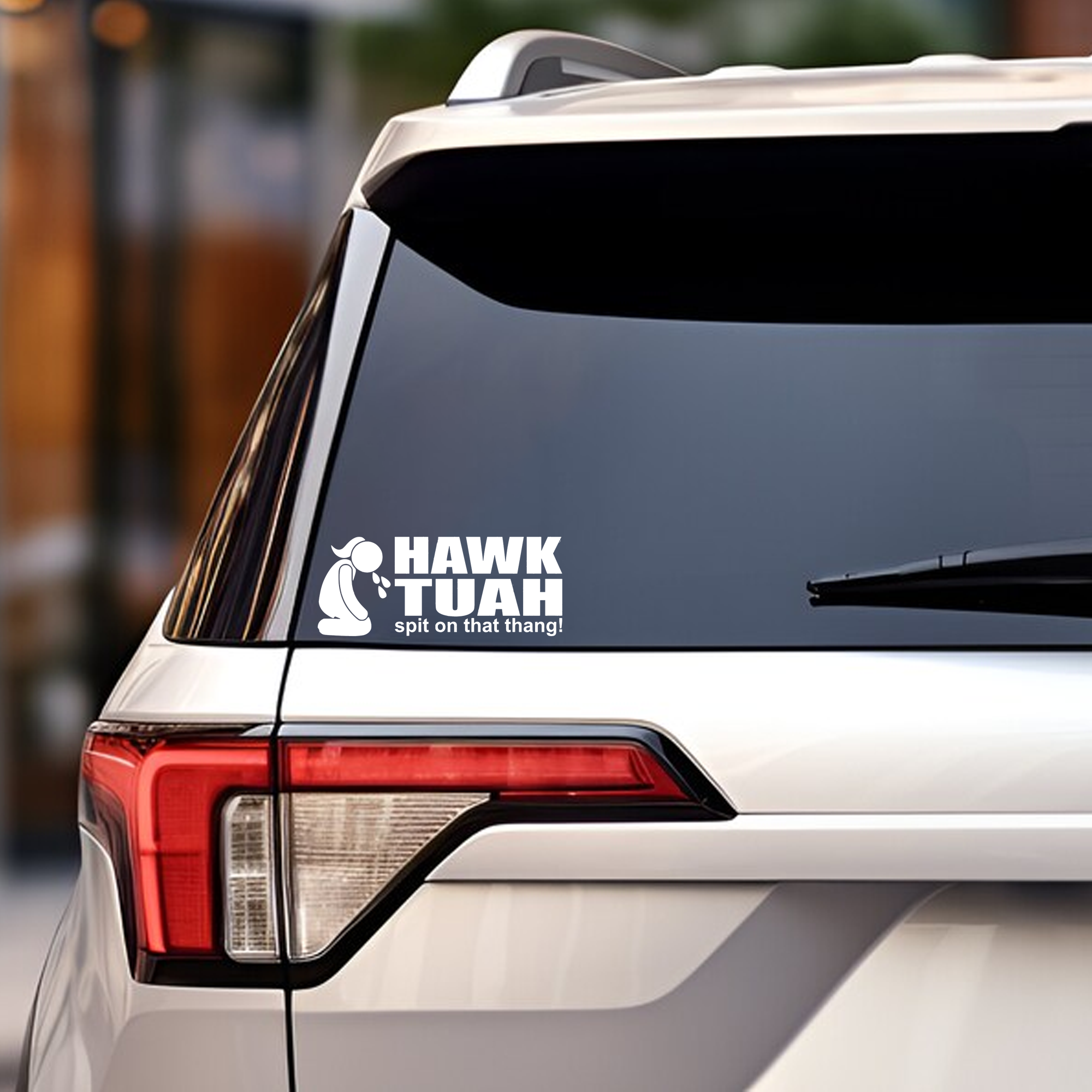 Hawk Tua Sticker Hawk Tuah - Spit on that Thang - Vinyl Decal – A.C designs ltd