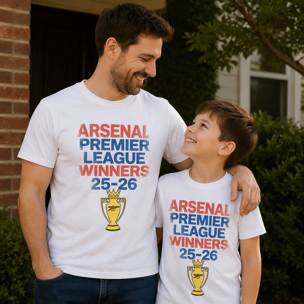 Arsenal Premier League Champions 25-26 Winners!