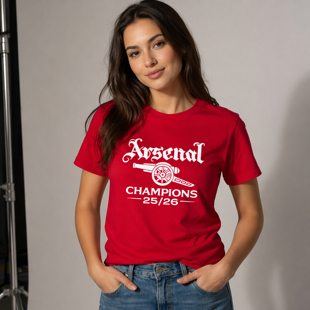 Arsenal Champions 25-26 T-Shirt