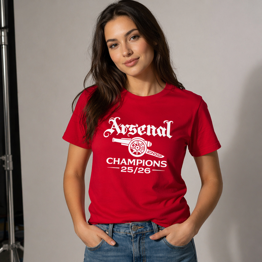Arsenal Champions 25-26 T-Shirt