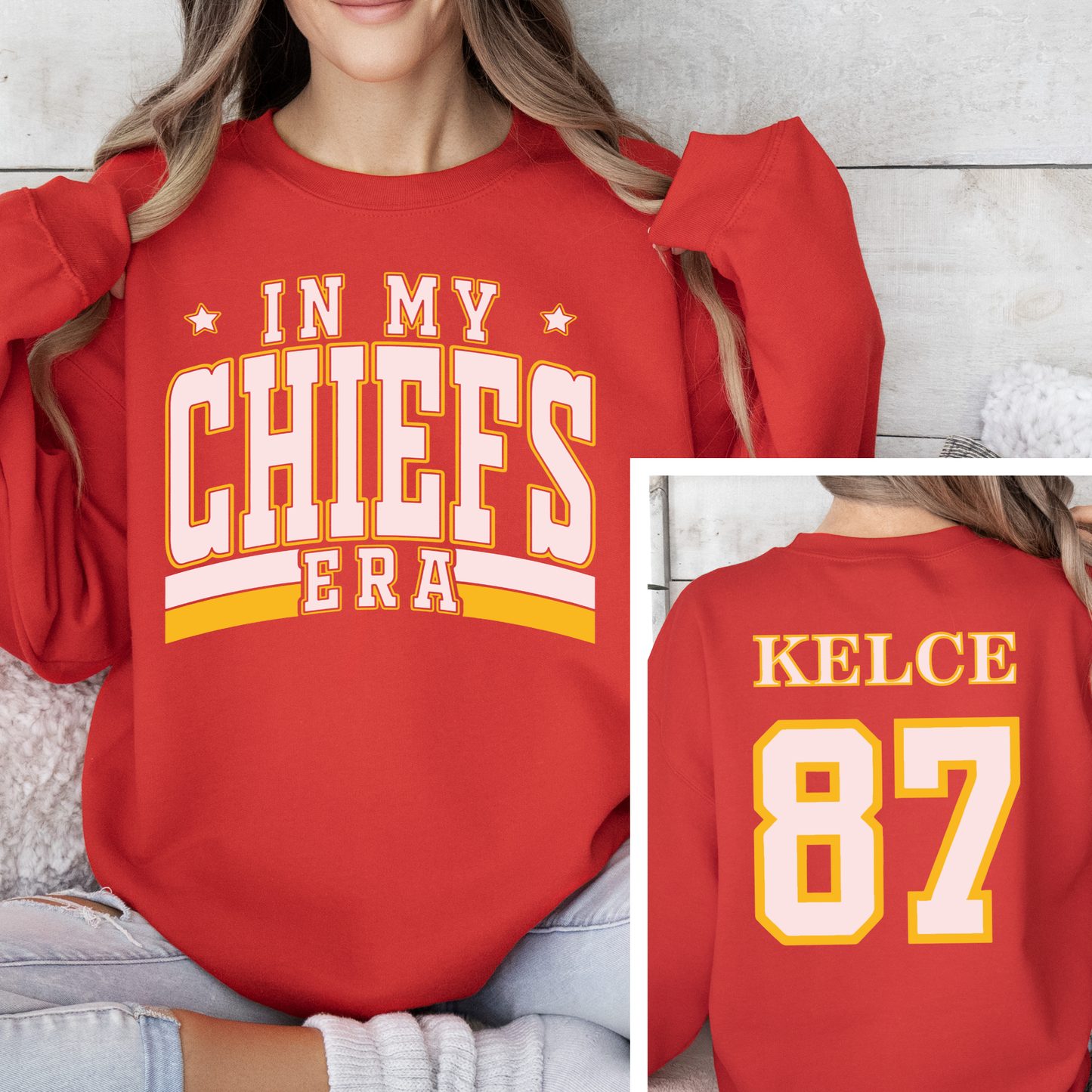 In My Chiefs Era - Kelce 87 Sweatshirt
