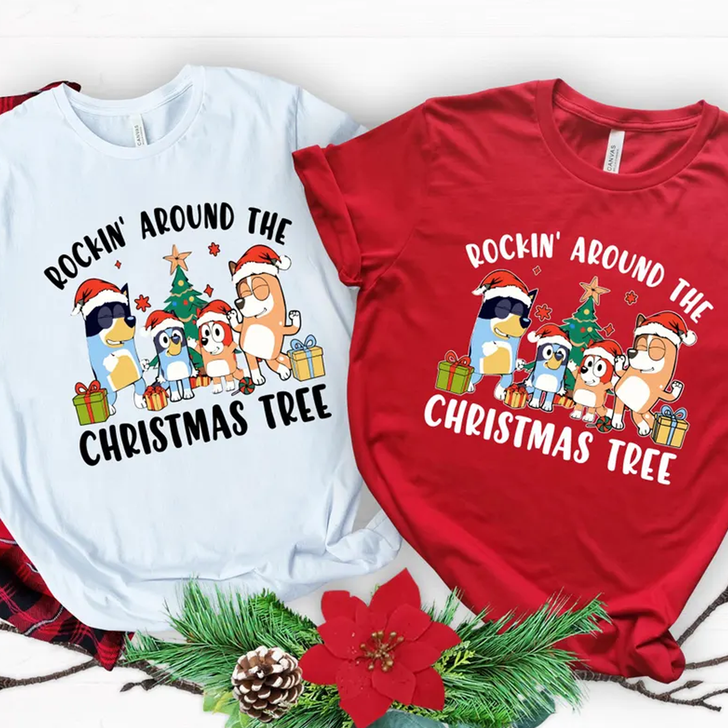 Rockin' Around The Christmas Tree - T-Shirt