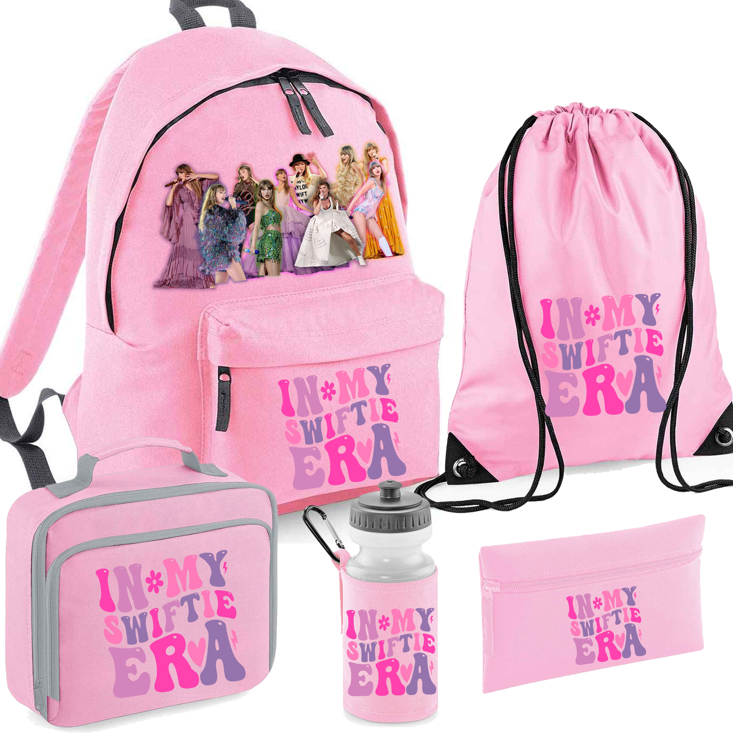 In My Swiftie Era Back to School, Backpack Set, personalisation optional