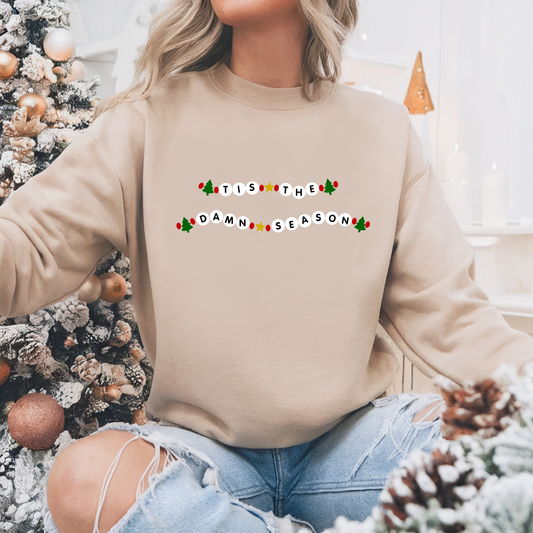 Tis The Damn Season - Christmas Jumper Sweatshirt