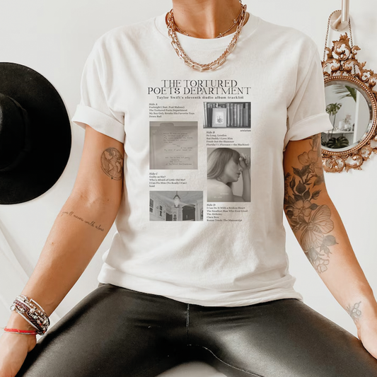 Tortured Poets Department Graphic T-Shirt