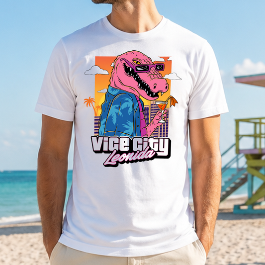 Vice City Leonida - White T-Shirt