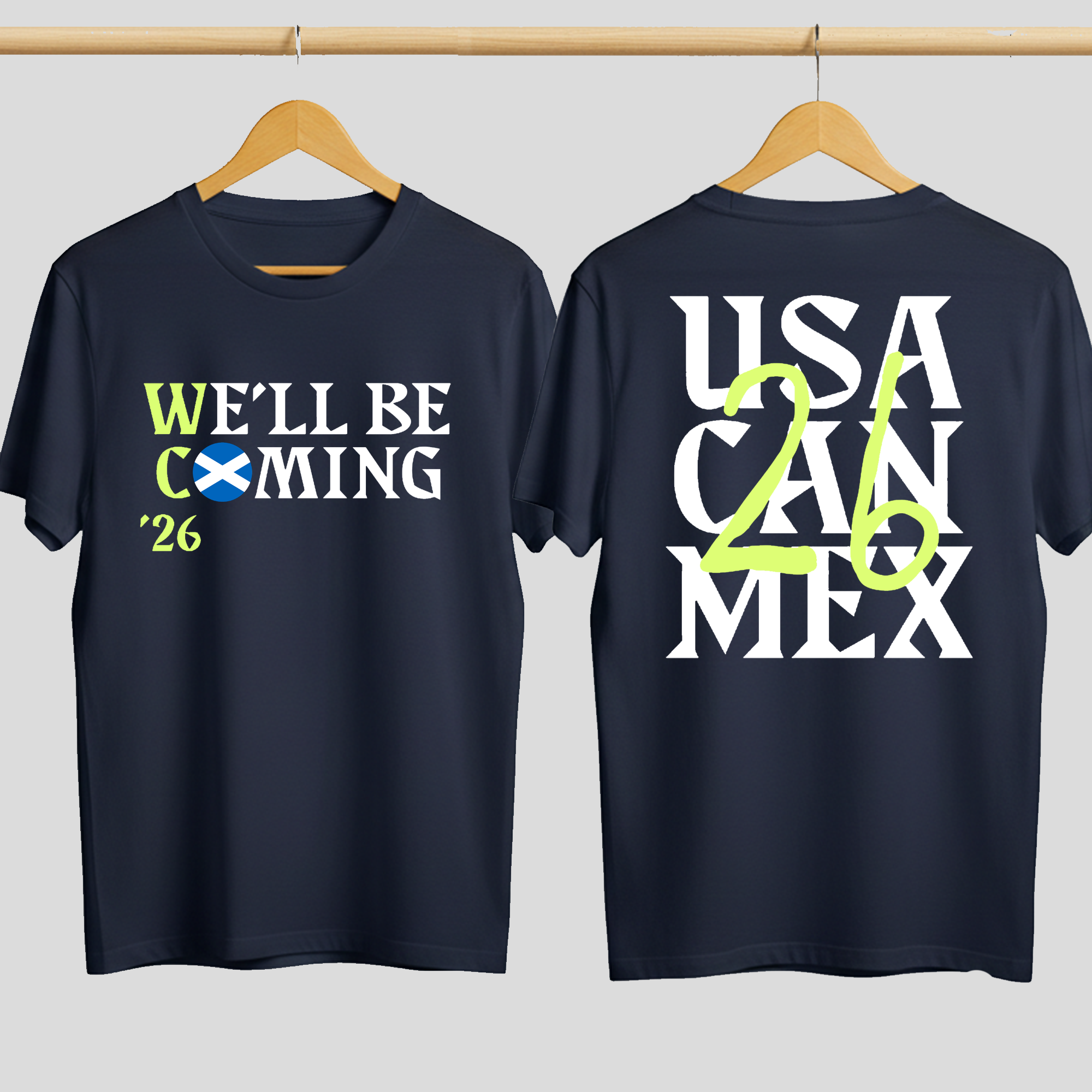 Ac Designs Riley We'll Be Coming World Cup 2026 - T-Shirt – A.C designs ltd