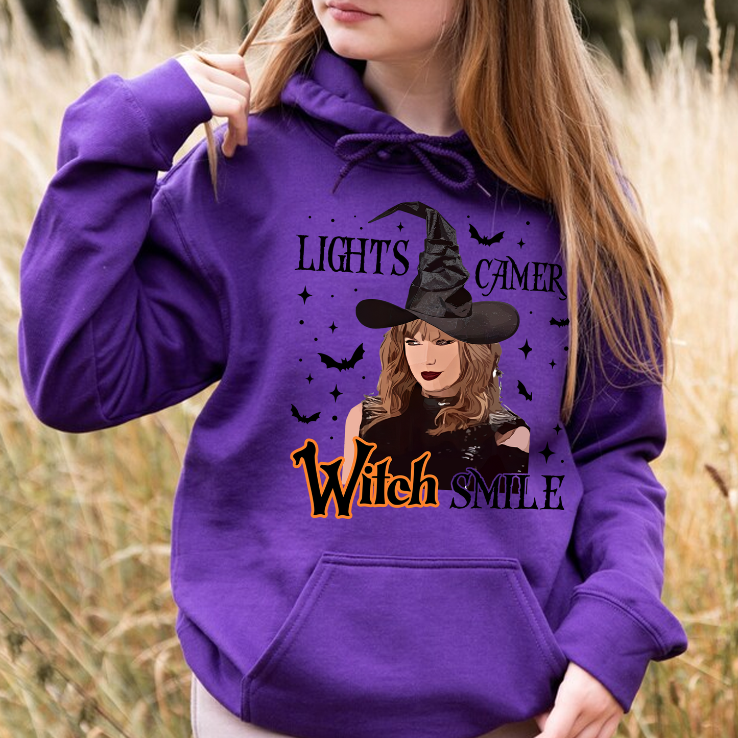 Lights Camera Witch SMILE - Hoodie