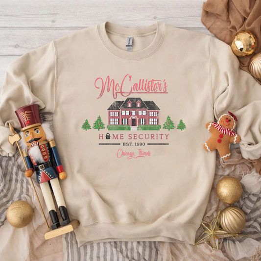 McCallister Home Security Christmas Jumper Sweater