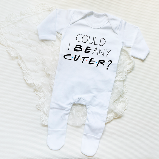 Could I BE any cuter? Baby Sleepsuit